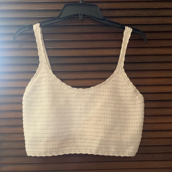 Crochet crop cami bralette - Picture 4 of 10